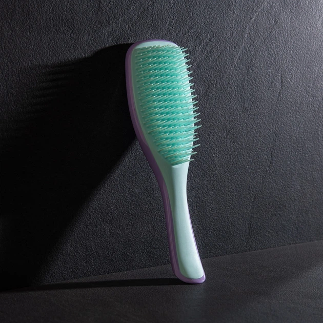 Щітка для волосся Hair Comb Wet Detangling Hair Brush Purple-Mint - Фото 2 Щітка для волосся Hair Comb Wet Detangling Hair Brush Purple-Mint - зображення 2