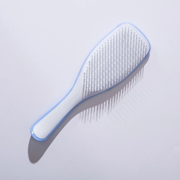Щітка для волосся Hair Comb Wet Detangling Hair Brush Blue-White - Фото 1 Щітка для волосся Hair Comb Wet Detangling Hair Brush Blue-White - зображення 1