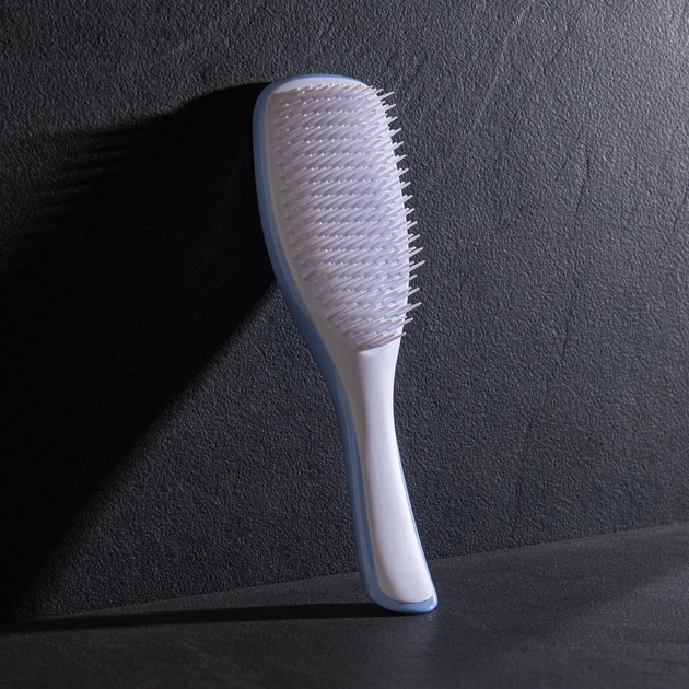 Щітка для волосся Hair Comb Wet Detangling Hair Brush Blue-White - Фото 2 Щітка для волосся Hair Comb Wet Detangling Hair Brush Blue-White - зображення 2