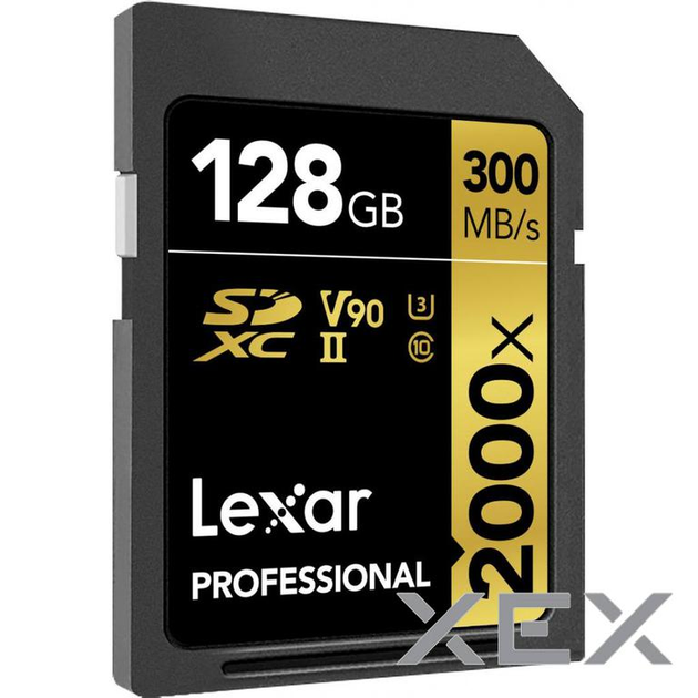 Карта памяти SDXC Lexar 128GB Professional UHS-II (LSD2000128G-BNNNG ...