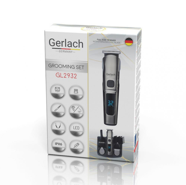 Мультитриммер Gerlach GL 2932 Grey - зображення 8