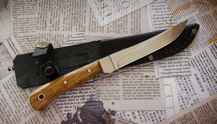 Охотничий Туристический Нож Спутник 4 - изображение 1