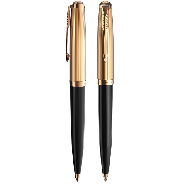 Ручка Parker шариковая PARKER 51 Premium Black GT BP (57032) – фото ...