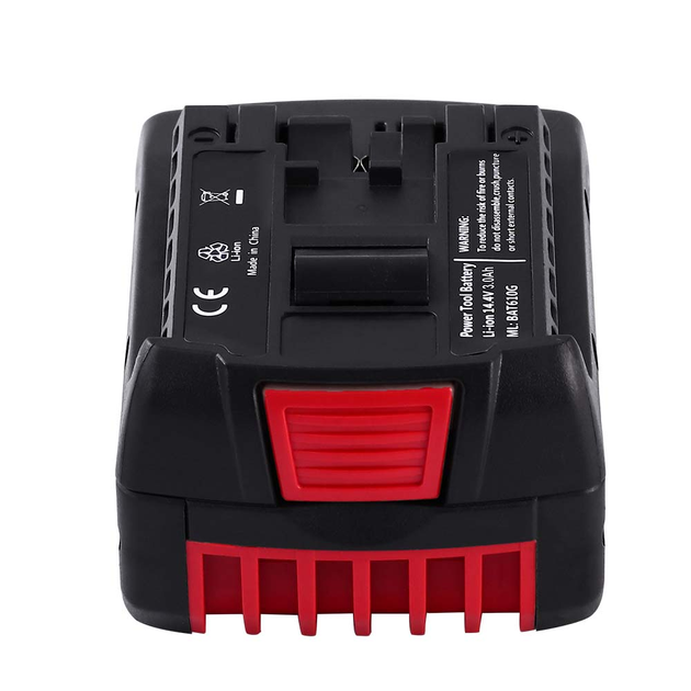 Аккумулятор для шуруповертов Bosch 3000 mAh 14.V BAT607, 2607336318, BAT614, BAT607G, GSR14.4-Li, BAT614G... - изображение 3