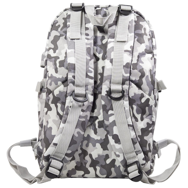 Рюкзак міський KAKA KA-666 Camouflage Grey з вологозахистом - зображення 2