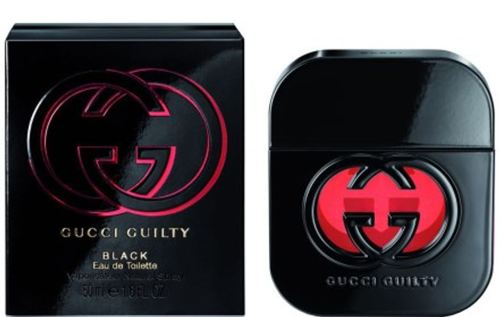 gucci guilty red and black