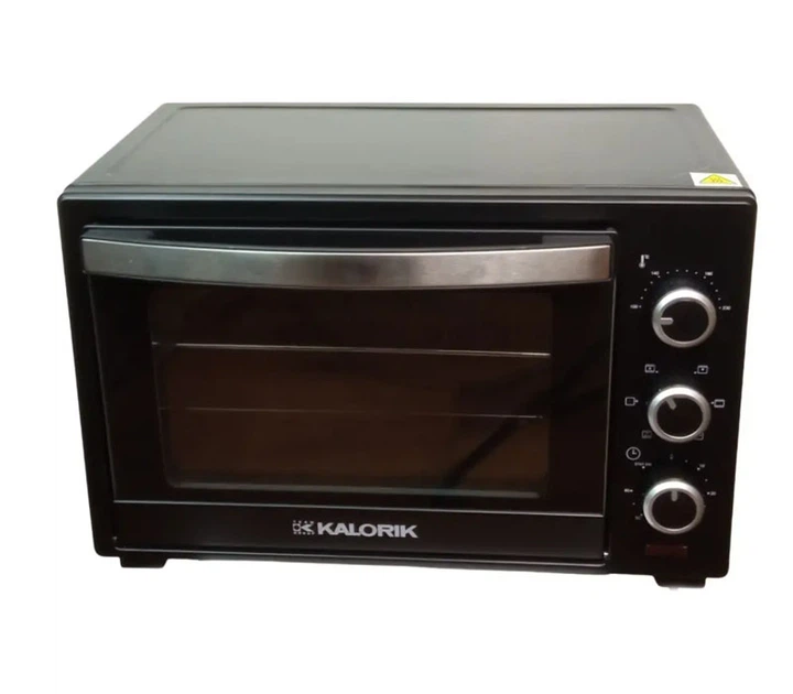 Духовка электрическая настольная Kalorik TKG OT12025 25 л домашняя печь для кухни на 1,5 кВт гриль с конвекцией для выпечки пиццы и мяса размеры 47x33.5x32.5см - изображение 3