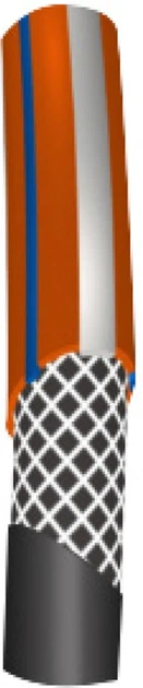 Шланг для полива Flora Янтарь 3 слоя армированный 1/2" 30 м (5066654) - изображение 2