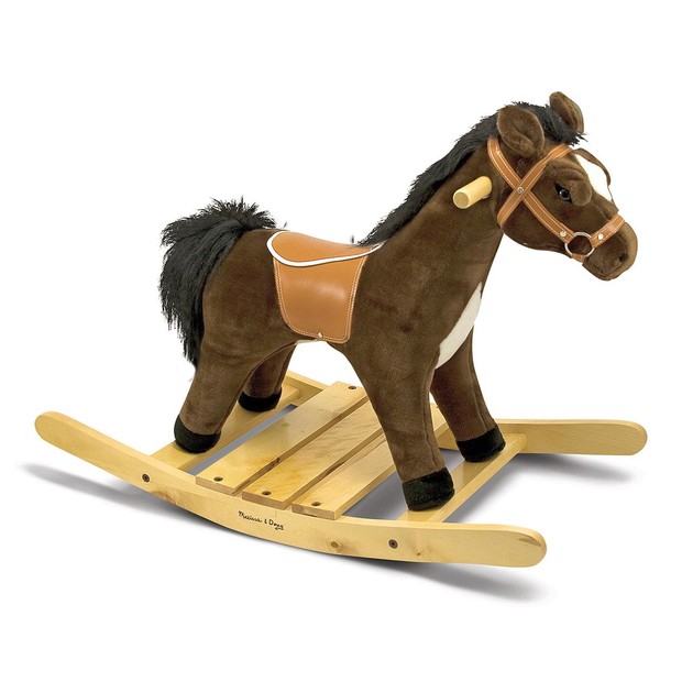 Melissa and store doug rocking horse