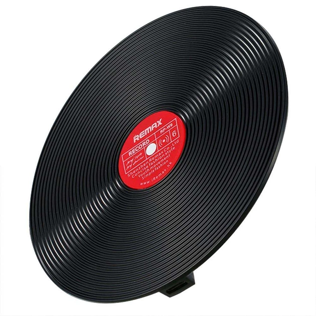 Бездротовий зарядний пристрій Remax Vinyl Чорний (RP-W9) – фото ...