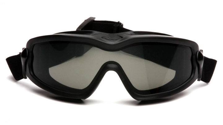 Тактичні окуляри-маска Pyramex V2G-XP (gray) (insert) сірі - зображення 2