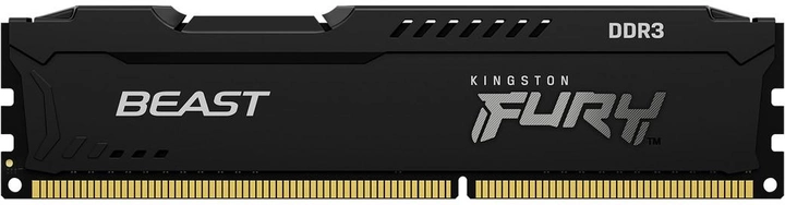 Оперативная память Kingston Fury DDR3-1600 4096MB PC3-12800 Beast Black (KF316C10BB/4) ($GV148442) - Уценка - изображение 1