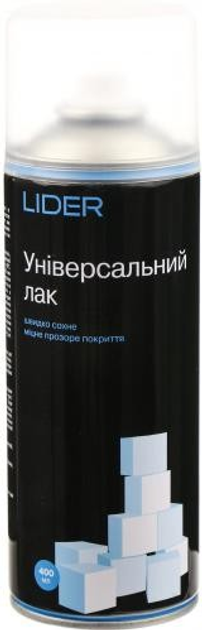 Аерозольний лак, Матовий, 400мл - зображення 1