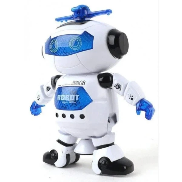 Танцующий светящийся робот Dancing Robot | Детская игрушка музыкальный робот - изображение 5