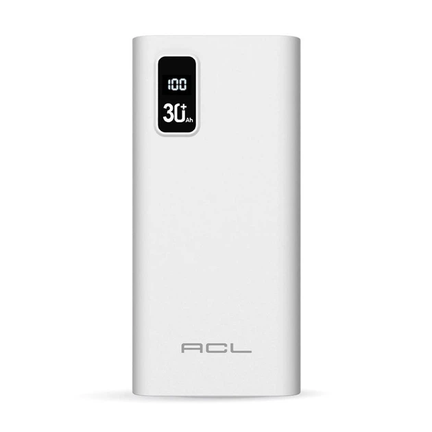Повербанк ACL PW47 Power Bank 30000 mAh Белый - изображение 3