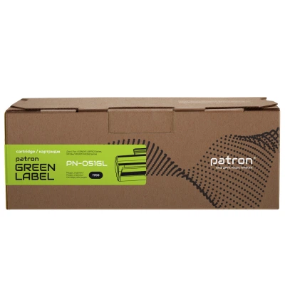 Картридж Patron CANON 051 GREEN Label (PN-051GL) - изображение 2