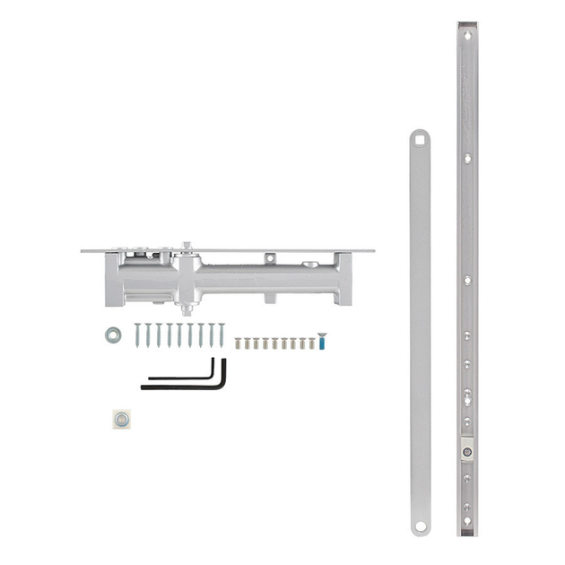 Доводчик дверний RYOBI COU-53H L Aluminium SLD ARM EN 3 65кг RIGHT - зображення 2