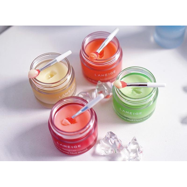Набір бальзам-маски LANEIGE Sleeping Mask Mini Kit для губ відновлюючі, 4 шт х 8г - зображення 3
