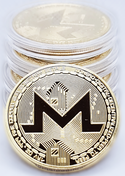 Монета сувенирная MONERO цвет: золото - Фото 4 Монета сувенирная MONERO цвет: золото - изображение 4