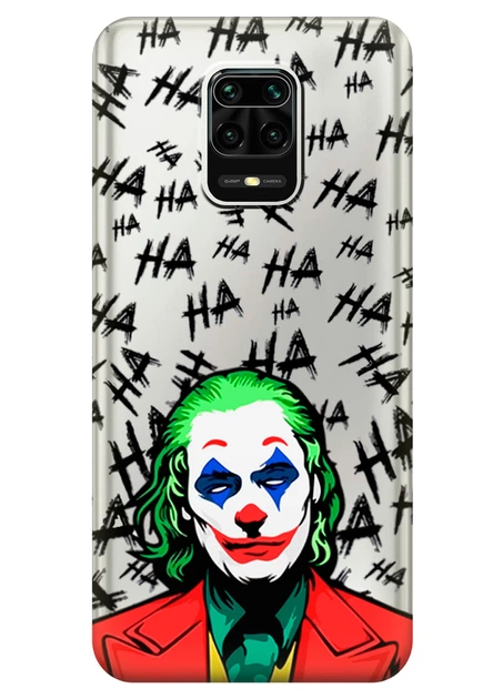Силіконовий чохол iSwag для Xiaomi Redmi Note 9 Pro з малюнком - Джокер (KS2143) - Фото 1 Силіконовий чохол iSwag для Xiaomi Redmi Note 9 Pro з малюнком - Джокер (KS2143) - зображення 1