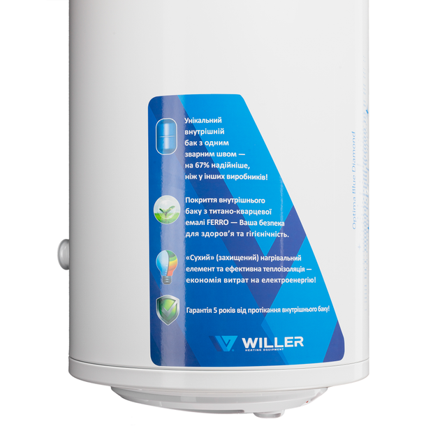 Бойлер WILLER EV100DR optima - изображение 10