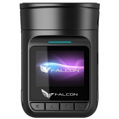 Регистратор Falcon HD90-LCD Wi-Fi черный - изображение 2
