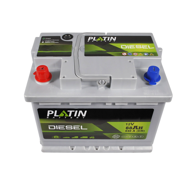 Автомобільний аккумулятор PLATIN Silver Diesel 68Ah 640A L+ - зображення 2
