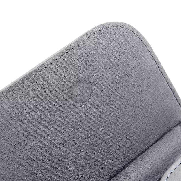 Чехол-конверт Fruct DeerSkin для ноутбука 13-13.9" Замшевый Светло-Серый - Фото 4 Чехол-конверт Fruct DeerSkin для ноутбука 13-13.9" Замшевый Светло-Серый - изображение 4