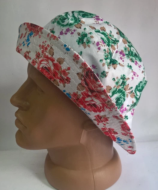 Панама летняя двухсторонняя из натуральной ткани Розы Snapback, L (57-58) Турция - Фото 2 Панама летняя двухсторонняя из натуральной ткани Розы Snapback, L (57-58) Турция - изображение 2