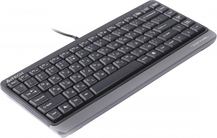 Клавіатура A4Tech FKS11 Grey USB - изображение 3