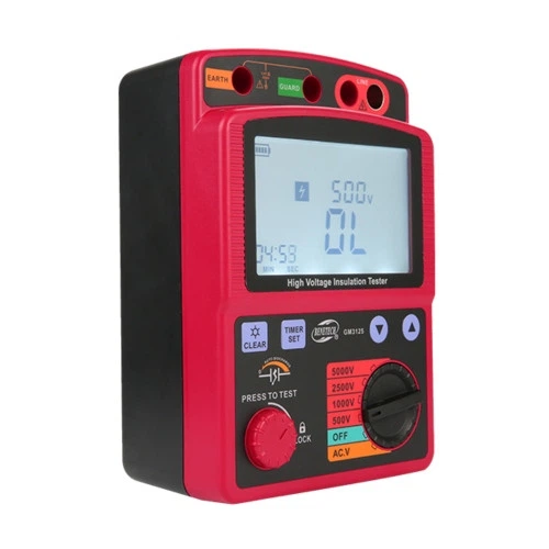 Цифровой мегаомметр (0-1000 ГΩ) BENETECH GM3125 - изображение 2