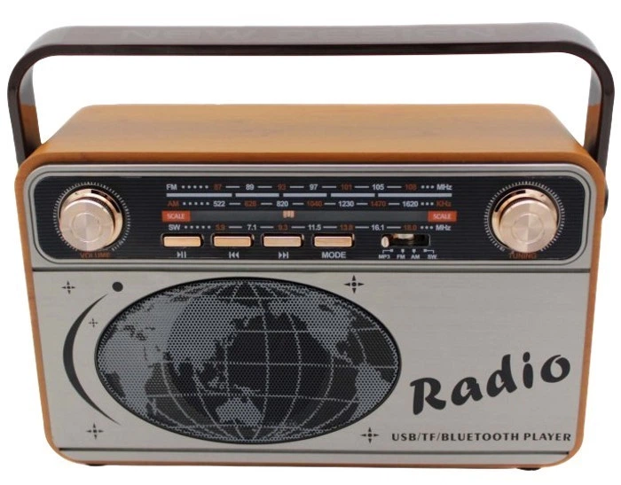 Радиоприёмник с пультом ретро Kemai Retro Radio MD-503BT Bluetooth - Фото 1 Радиоприёмник с пультом ретро Kemai Retro Radio MD-503BT Bluetooth - изображение 1