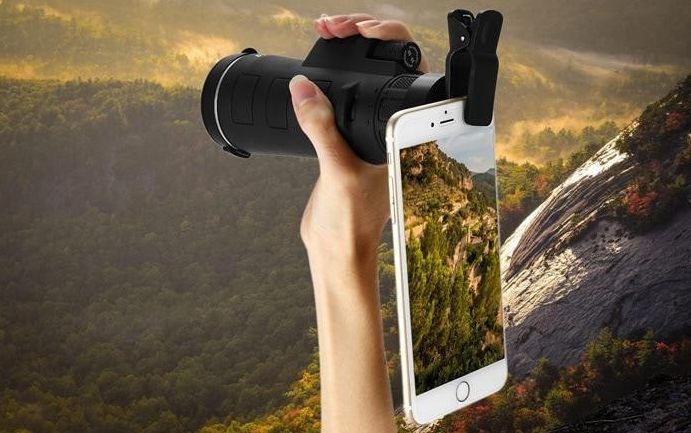 Монокуляр Panda Vision 40x60 с треногой и клипсой для смартфона - Фото 8 Монокуляр Panda Vision 40x60 с треногой и клипсой для смартфона - изображение 8