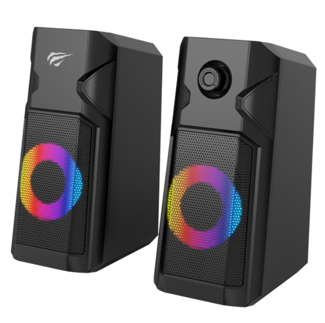 Колонки для компьютера игровые HAVIT HV-SK204 USB 2.0 Черный – фото ...