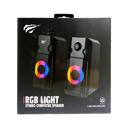 Колонки для компьютера игровые HAVIT HV-SK204 USB 2.0 Черный - Фото 2 Колонки для компьютера игровые HAVIT HV-SK204 USB 2.0 Черный - изображение 2