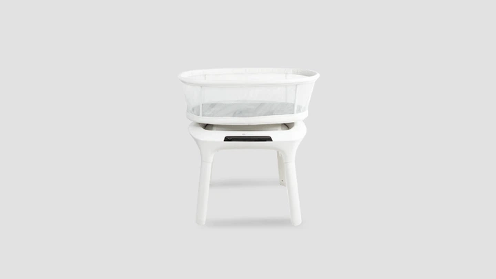 Інноваційна розумна колиска 4Moms MamaRoo Sleep Bassinet, 5 режимів заколисування, білий. Новинка 2020 року! - Фото 8 Інноваційна розумна колиска 4Moms MamaRoo Sleep Bassinet, 5 режимів заколисування, білий. Новинка 2020 року! - зображення 8