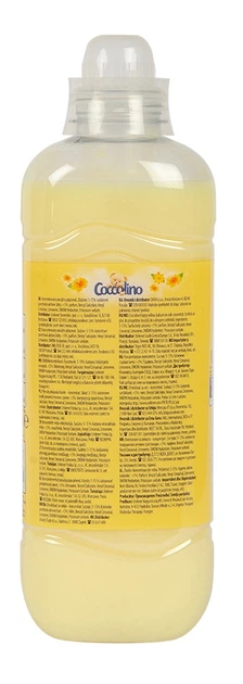 Кондиционер-ополаскиватель для белья Coccolino Happy Yellow 1,05 л - Фото 2 Кондиционер-ополаскиватель для белья Coccolino Happy Yellow 1,05 л - изображение 2