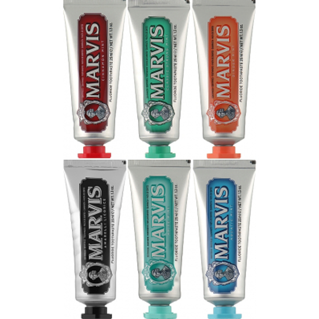 Набор косметики Marvis Toothpaste Flavor Collection Gift Set 6х25 мл ...