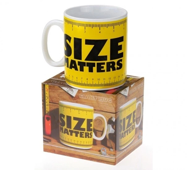 Керамическая кружка GLN Size matters - Фото 1 Керамическая кружка GLN Size matters - изображение 1