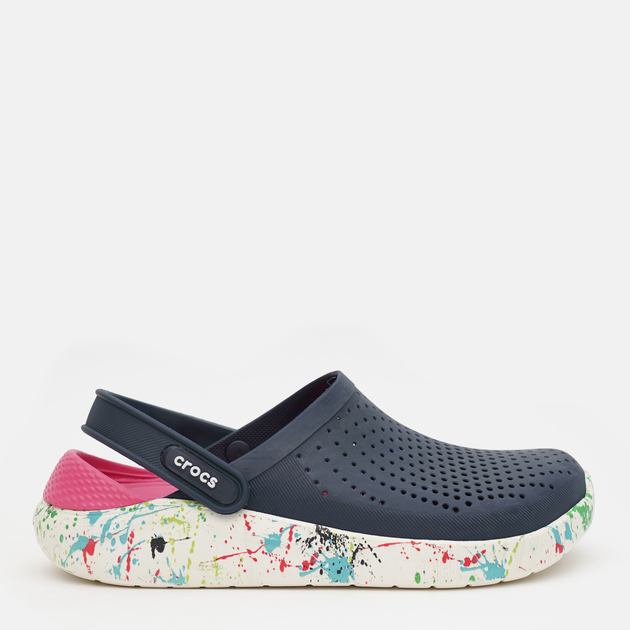 Crocs literide navy discount pink