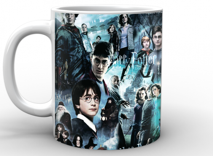 Чашка с принтом Harry Potter Гарри Поттер история магии HP.02.020 белая Кружка керамическая 0,33 - изображение 3