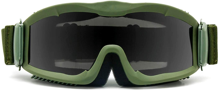 Военные тактические солнцезащитные очки ( Армейский Зеленый ) - изображение 2