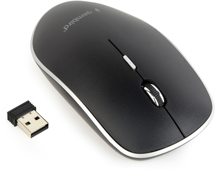 Мышь Gembird MUSW-4BS-01 Wireless Black - изображение 2