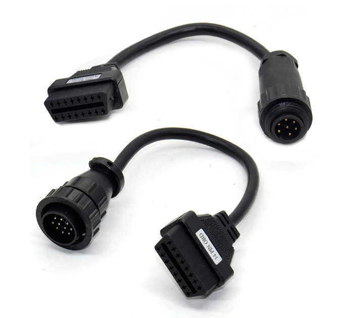 Комплект диагностических переходников для грузовых авто OBD2 (Autocom CDP, Delphi) 8 шт - изображение 4