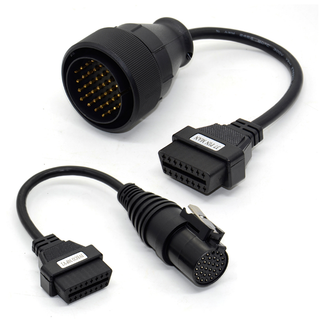 Комплект диагностических переходников для грузовых авто OBD2 (Autocom CDP, Delphi) 8 шт - изображение 6