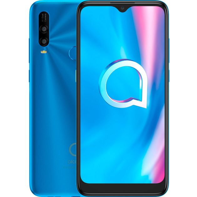 Смартфон ALCATEL 1SE Light 2/32GB Light Blue (4087U-2BALUA12) – фото ...