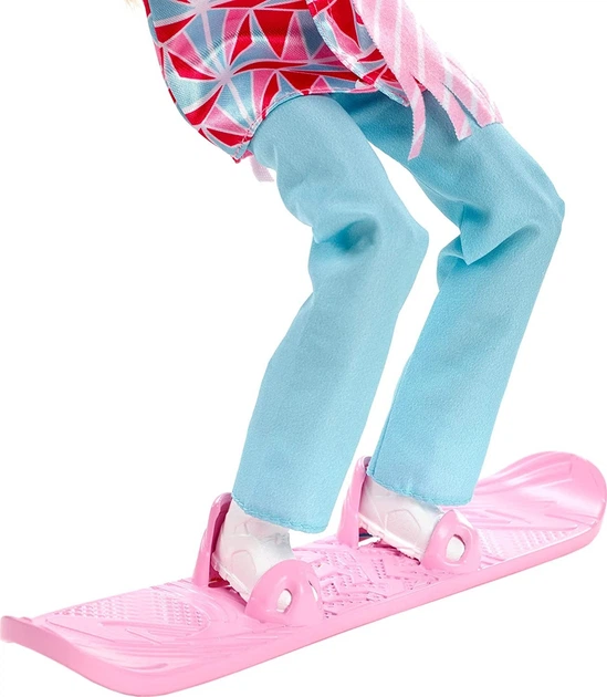 Лялька Barbie Snowboarder Зимові види спорту Барбі Сноубордист (HCN32) - зображення 6