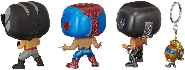 Набор фигурок Funko Pop! Lucha Libre Marvel Collector Bobble-Head (56579) - изображение 4