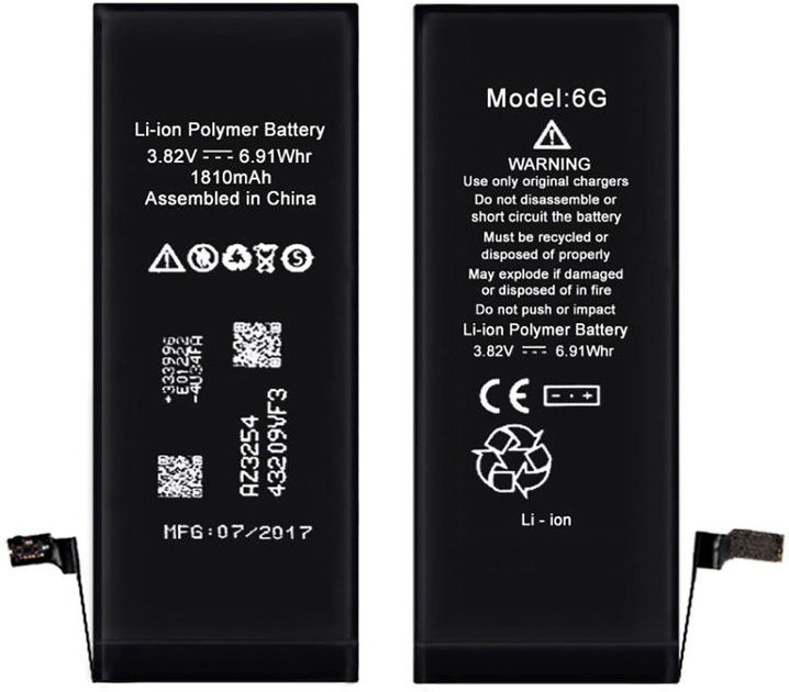 Аккумулятор к Apple iPhone 6 XRM (1810 mah) Original PRC – фото, отзывы ...