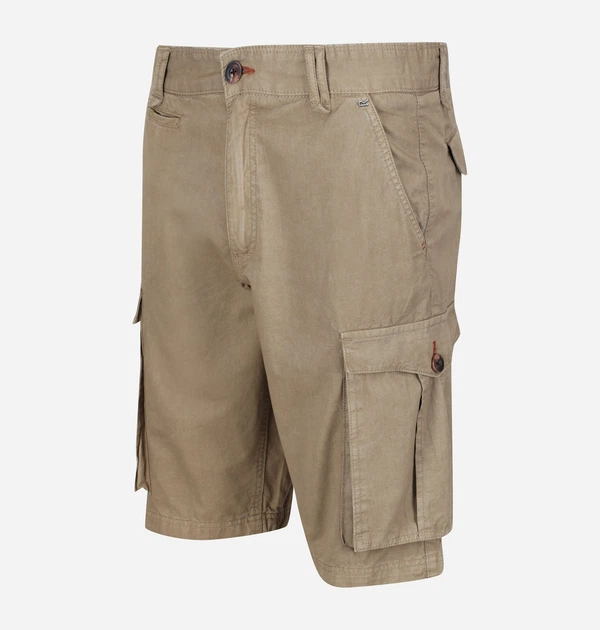 Шорты хлопковые длинные мужские Regatta Shorebay Short RMJ221-3HE 32 Бежево-серые (5059404577446) - Фото 3 Шорты хлопковые длинные мужские Regatta Shorebay Short RMJ221-3HE 32 Бежево-серые (5059404577446) - изображение 3